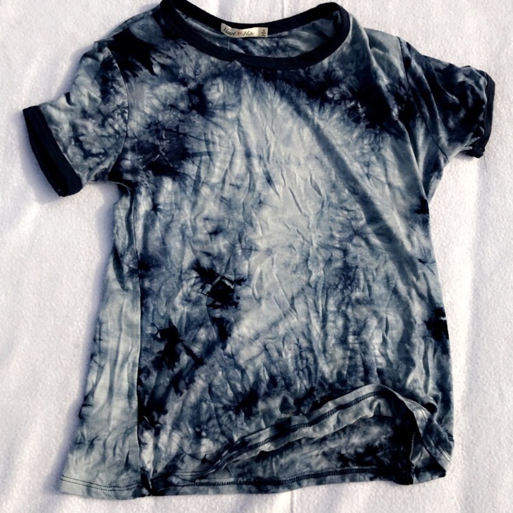 Tye dye blue shirt